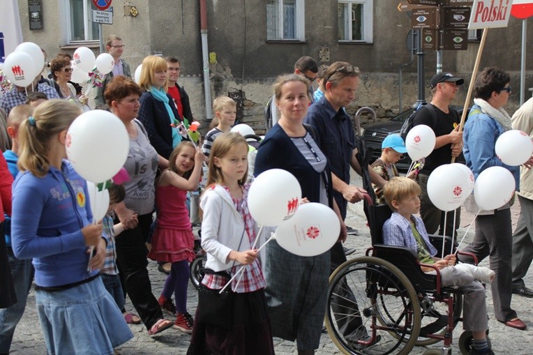 II Marsz dla Życia i Rodziny w Bielsku-Białej - cz. 1