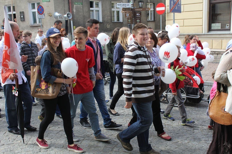 II Marsz dla Życia i Rodziny w Bielsku-Białej - cz. 1