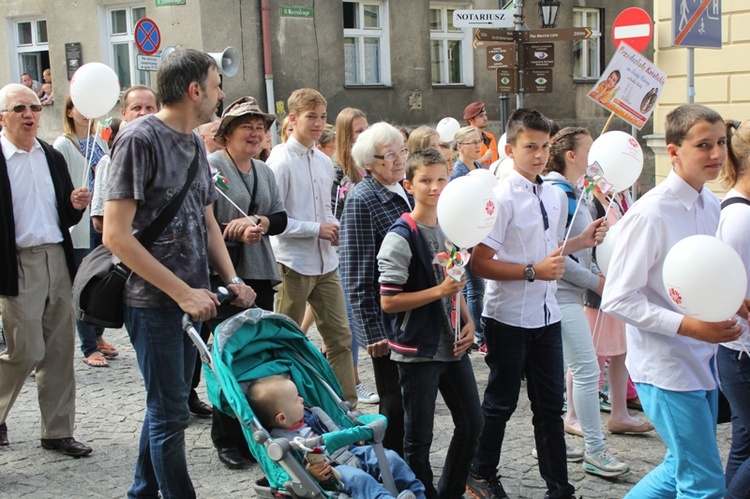 II Marsz dla Życia i Rodziny w Bielsku-Białej - cz. 1