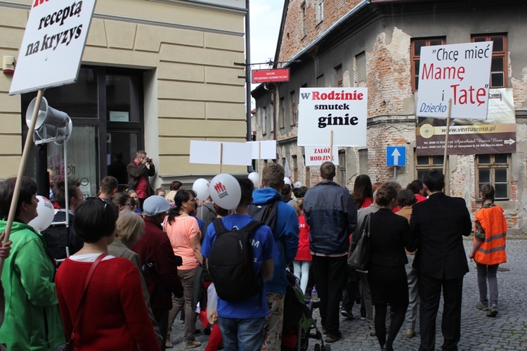 II Marsz dla Życia i Rodziny w Bielsku-Białej - cz. 1