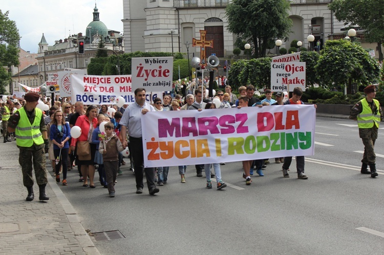 II Marsz dla Życia i Rodziny w Bielsku-Białej - cz. 1