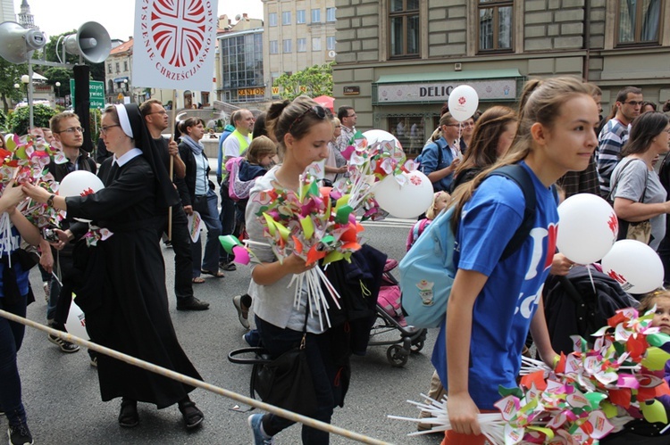 II Marsz dla Życia i Rodziny w Bielsku-Białej - cz. 1