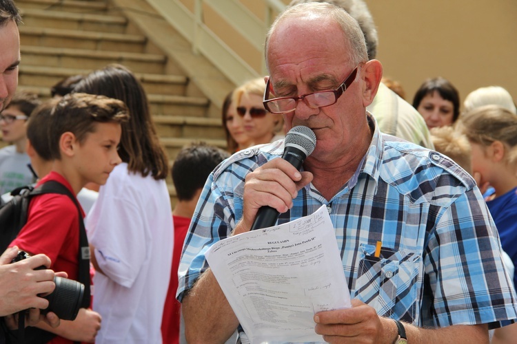 Papieski bieg ulicami Żabna 