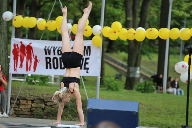 Bielski rodzinny piknik - w obronie życia - cz. I