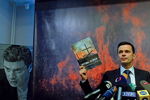 Ilia Jaszin, rosyjski opozycjonista, zaprezentował raport autorstwa zamordowanego w lutym Borysa Niemcowa