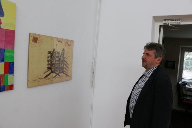 Wystawa rysunków Adama Macedońskiego