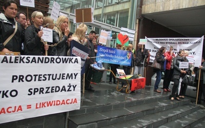 Przeciwko likwidacji „Aleksandrówki”