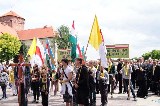 Narodowa pielgrzymka Węgrów na Wawelu