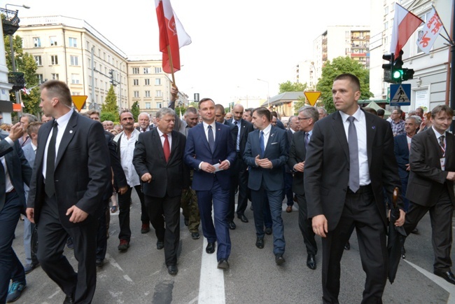 Prezydent elekt na rocznicy radomskiego czerwca '76