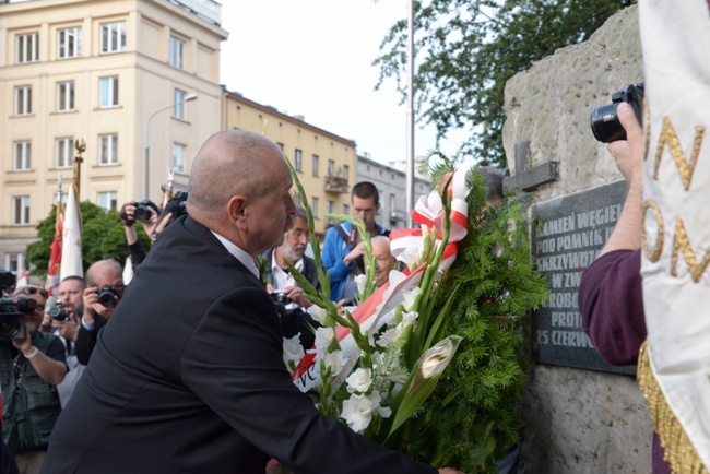 Prezydent elekt na rocznicy radomskiego czerwca '76