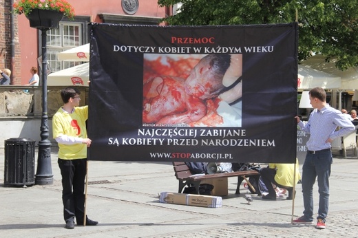 Pikieta antyaborcyjna w Gdańsku