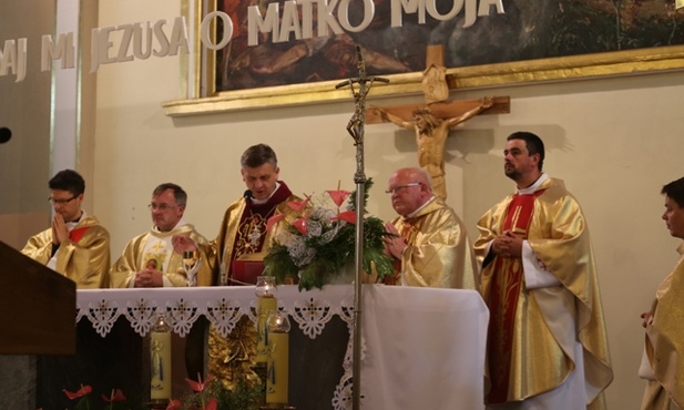 Eucharystii w kościele NMP Królowej Polski przewodniczył bp Roman Pindel
