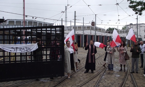Strajk w zajezdni na Ołbinie!