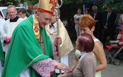 Bp Andrzej Jeż z Zofią Ferenc