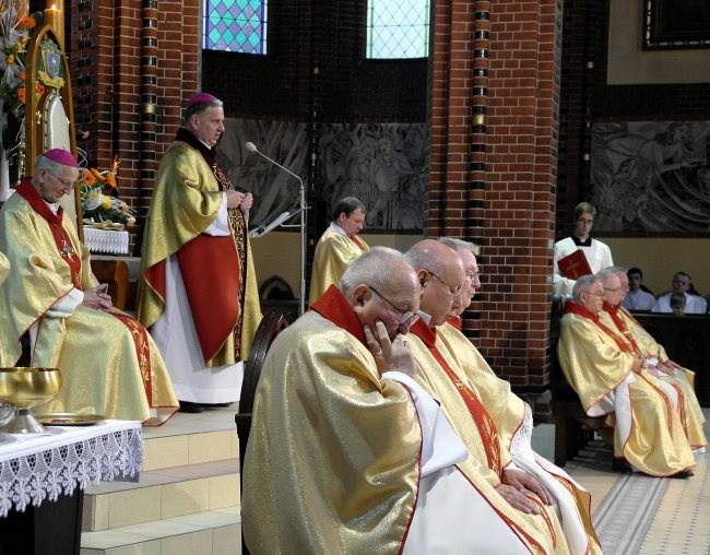 Uroczystość Św. Ap. Piotra i Pawła w gliwickiej katedrze