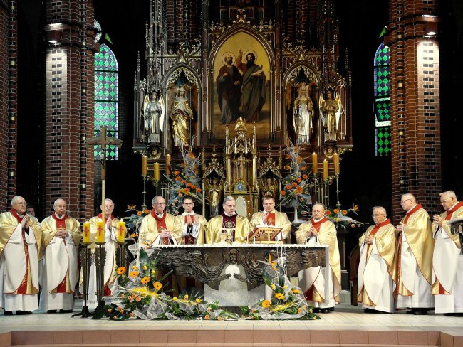 Uroczystość Św. Ap. Piotra i Pawła w gliwickiej katedrze