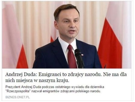 Hejterzy spreparowali wypowiedź Dudy