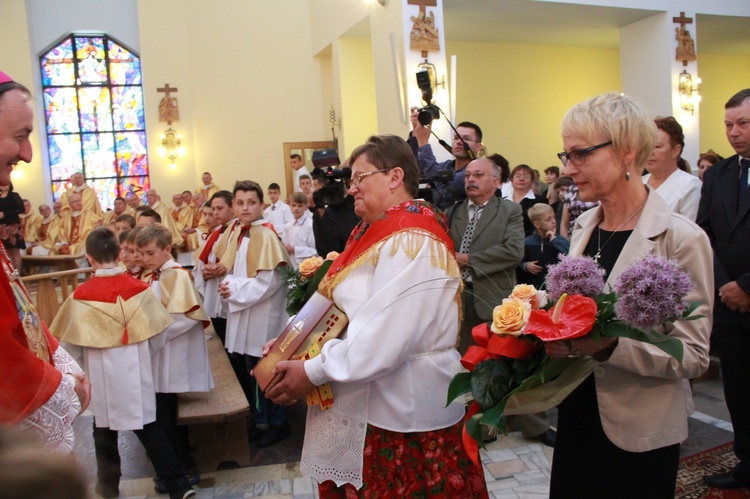 Konsekracja w Siedliskach Bobowskich