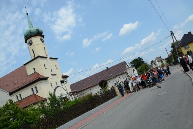 Olesno w drodze na Górę św. Anny