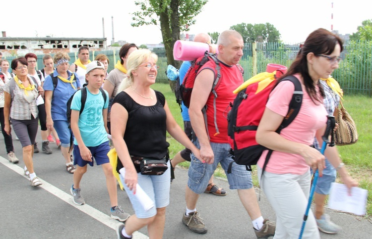 Pielgrzymka parafii Leszczyny i Skrzyszów