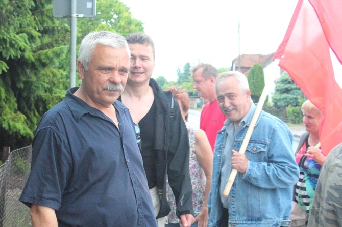 Blokada DK 16 w Marcinkowie