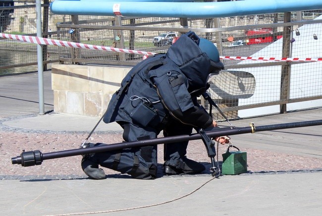 Ćwiczenia krakowskich służb