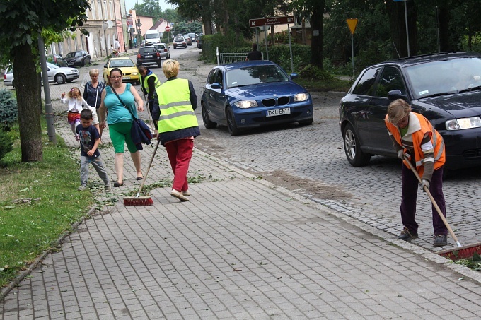 Skutki huraganu w Międzylesiu