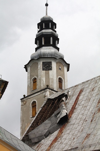 Skutki huraganu w Międzylesiu