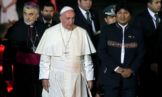 Franciszek już w Boliwii
