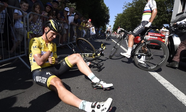 Tour de France: Lider się wycofał