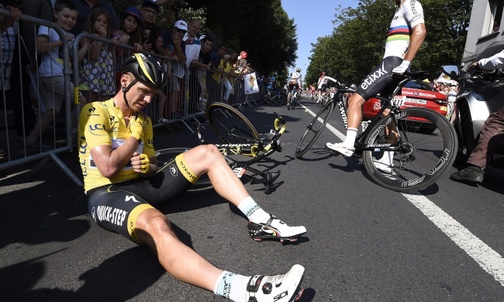 Tour de France: Lider się wycofał