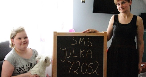 Wyślij sms dla Julki!