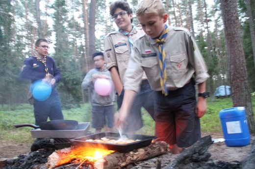 Obóz Skautów Europy pod Lublińcem