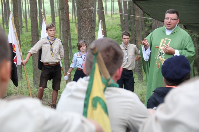 Obóz Skautów Europy pod Lublińcem