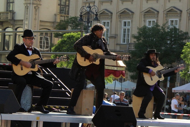 Festiwal teatrów ulicznych w Krakowie - sobota