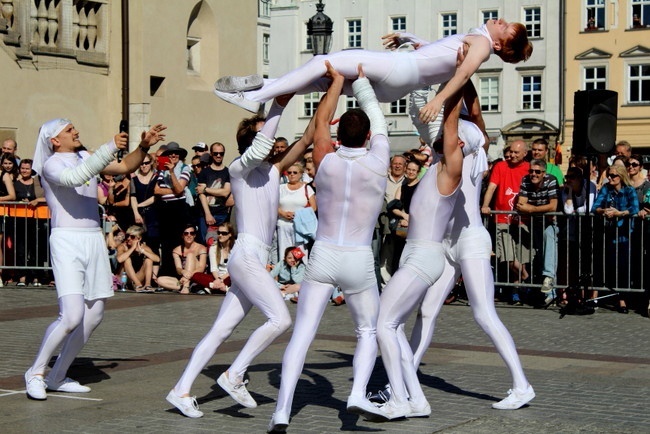 Festiwal teatrów ulicznych w Krakowie - sobota