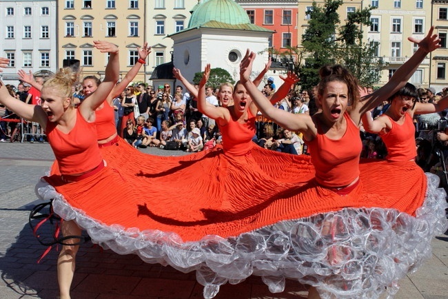 Festiwal teatrów ulicznych w Krakowie - sobota