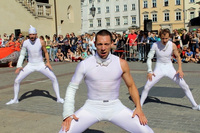 Festiwal teatrów ulicznych w Krakowie - sobota