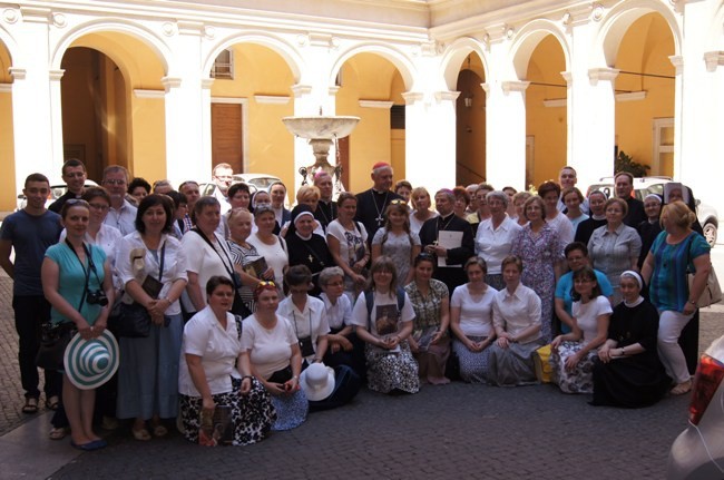 Pielgrzymka sióstr zakonnych do Rzymu