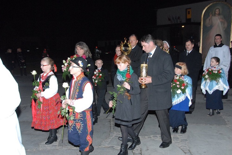 Nawiedzenie w Męcinie