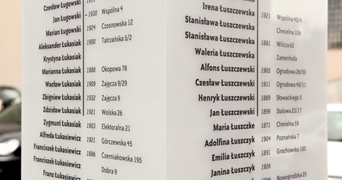 Upamiętnić ich światłem