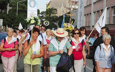 Zaolziańscy pielgrzymi w drodze do Pani Jasnogórskiej