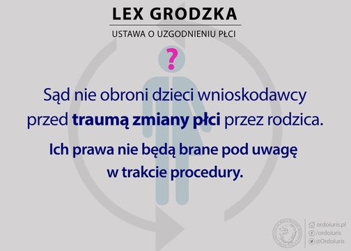 Skandaliczne zapisy ustawy o uzgodnieniu płci