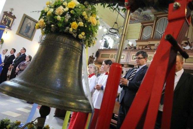 Poświęcenie dzwonu w Nowej Wsi