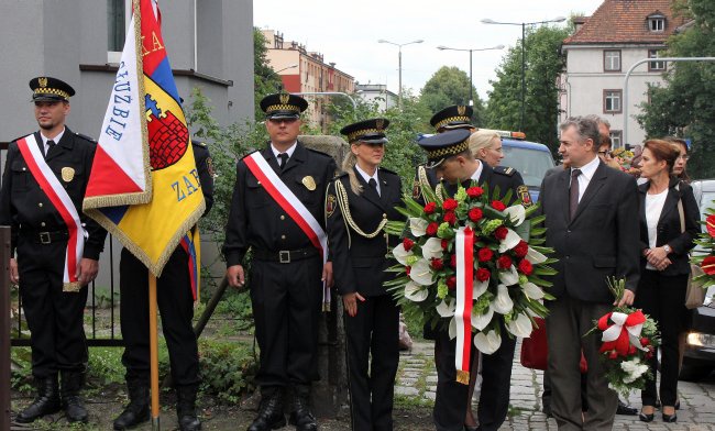 Tablica Franciszka Trąbalskiego w Zabrzu