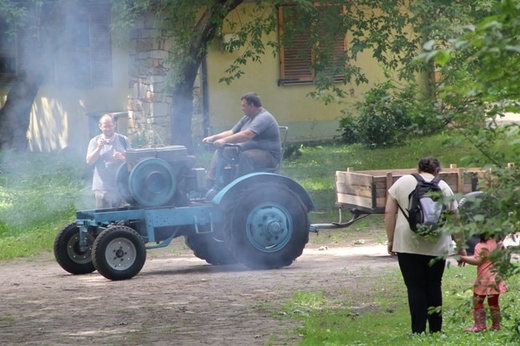 Żniwa w skansenie