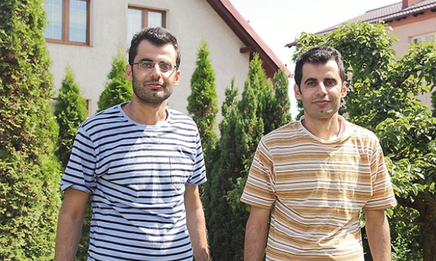 Firas (z lewej) i Fadi chcą jak najszybciej nauczyć się języka polskiego i znaleźć pracę