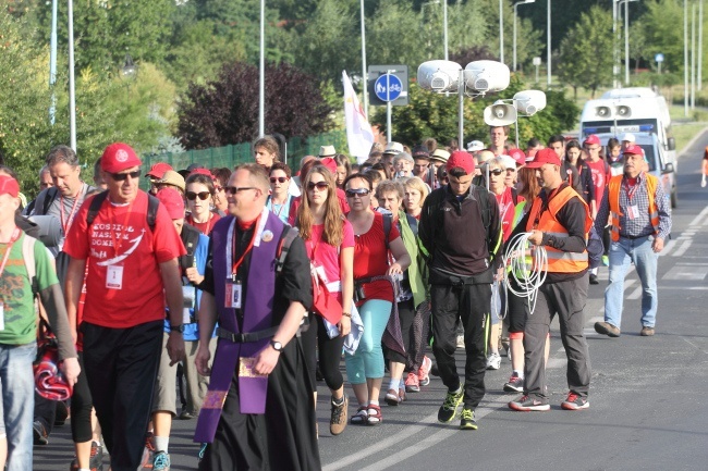 Jasnogórscy pielgrzymi w drodze