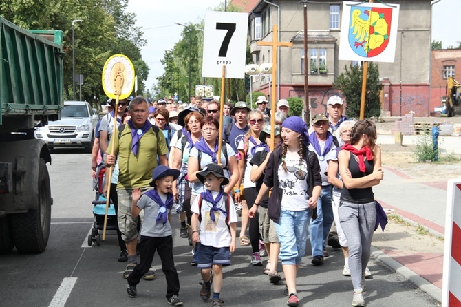 70. Pielgrzymka Rybnicka - dzień pierwszy - wymarsz