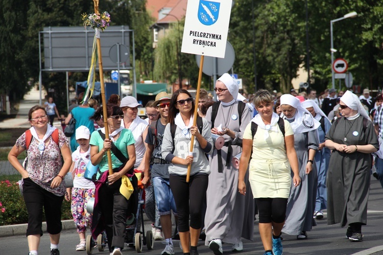 70. Pielgrzymka Rybnicka - dzień pierwszy - wymarsz